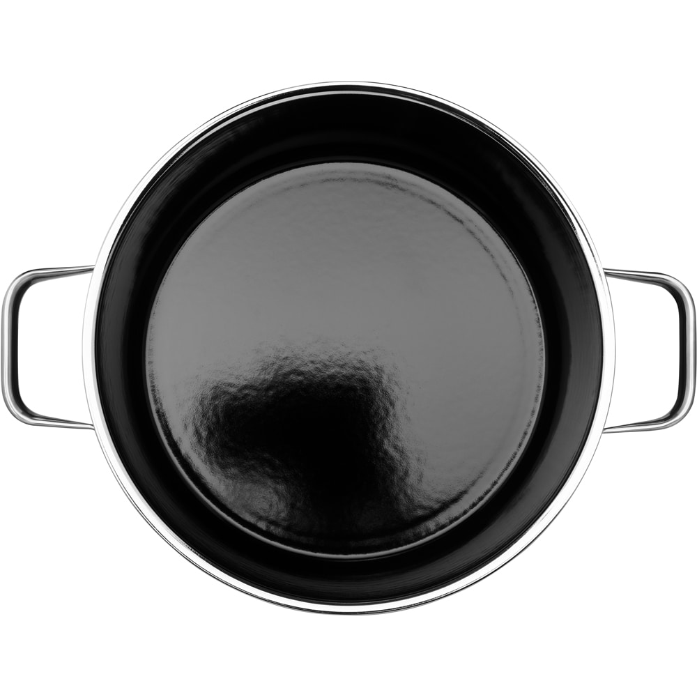 Oala WMF Fusiontec Aromatic 515565290, 6.2l, 24cm, inox, rosu