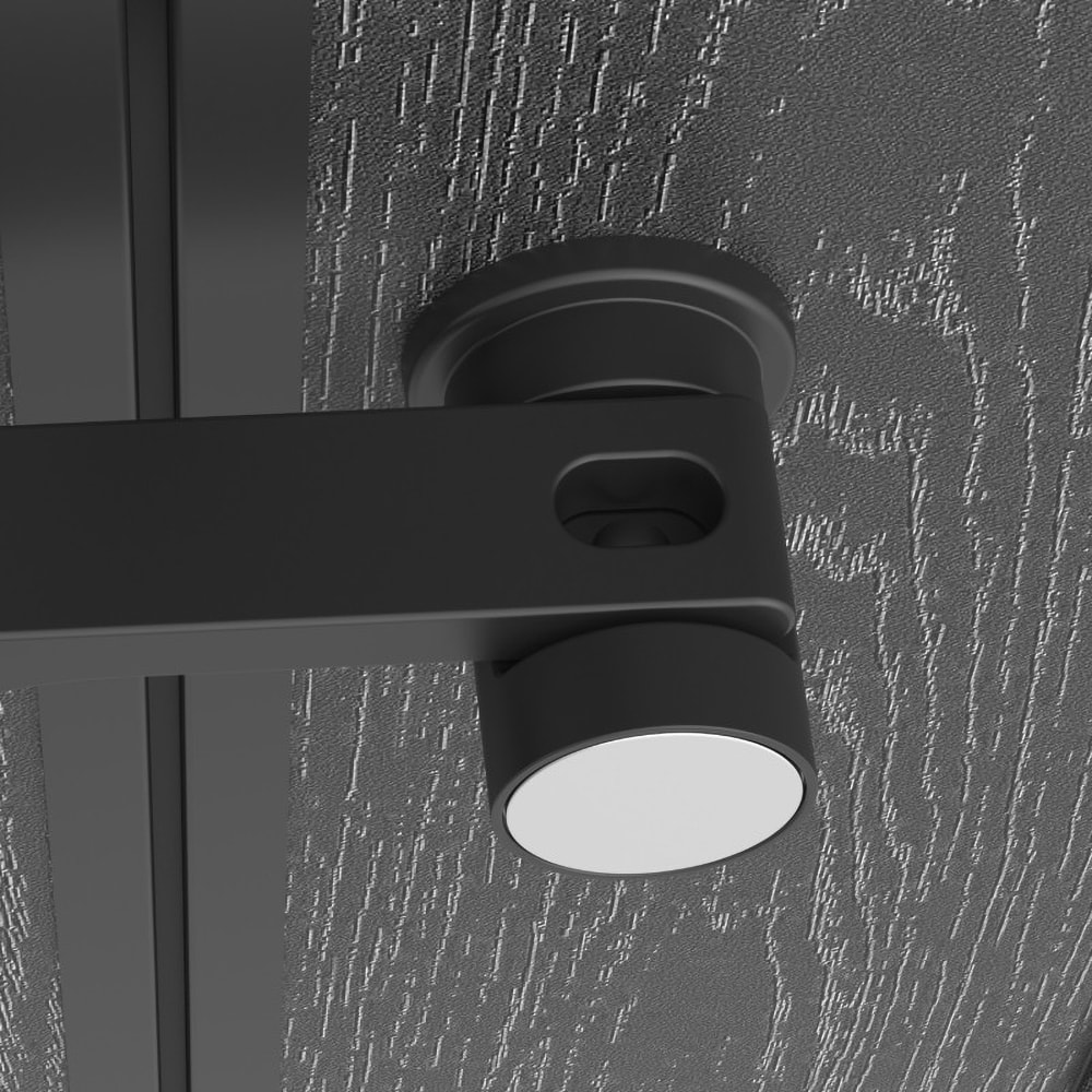 Casuta gradina NATURE REVOLUTION Sirius Pent 6X6, plastic, 178.69 x 177.08 x 226.06 cm, gri antracit