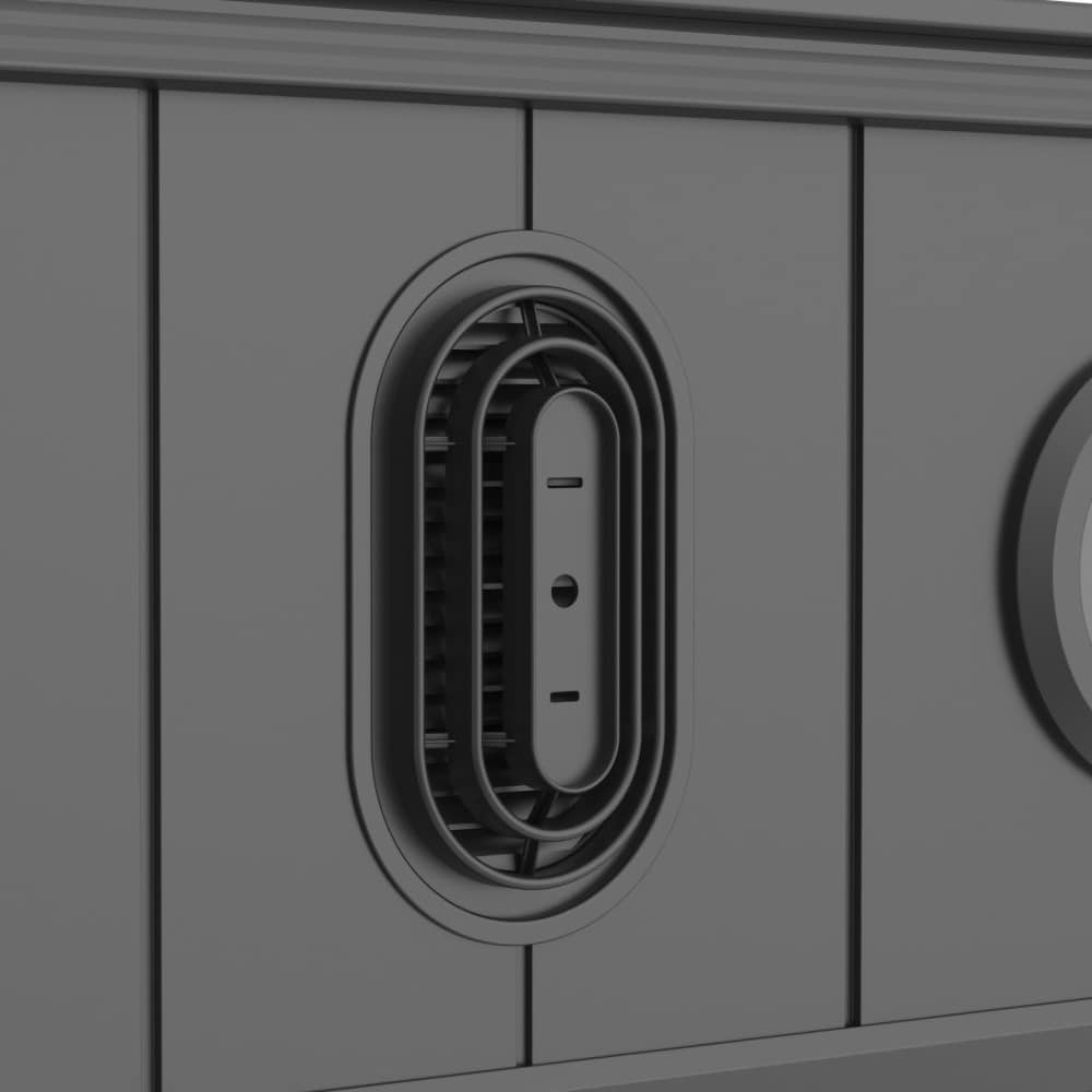 Casuta gradina NATURE REVOLUTION Sirius Pent 6X6, plastic, 178.69 x 177.08 x 226.06 cm, gri antracit