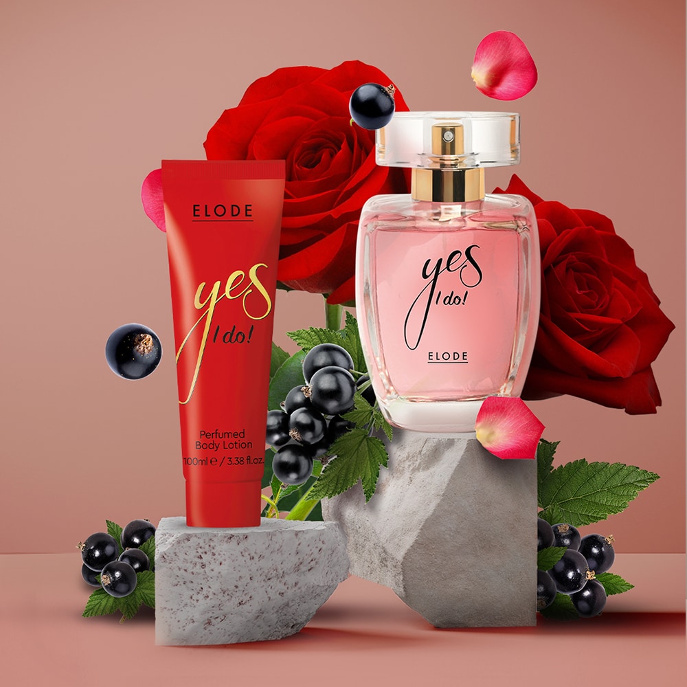 Set cadou ELODE Yes I Do: Apa de parfum, 100ml + Lotiune de corp, 100ml