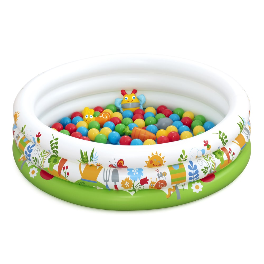 Piscina gonflabila cu bile pentru copii BESTWAY, 102 x 25 cm, 101L