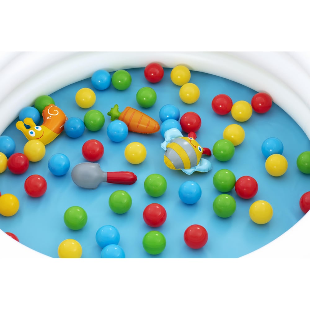 Piscina gonflabila cu bile pentru copii BESTWAY, 102 x 25 cm, 101L