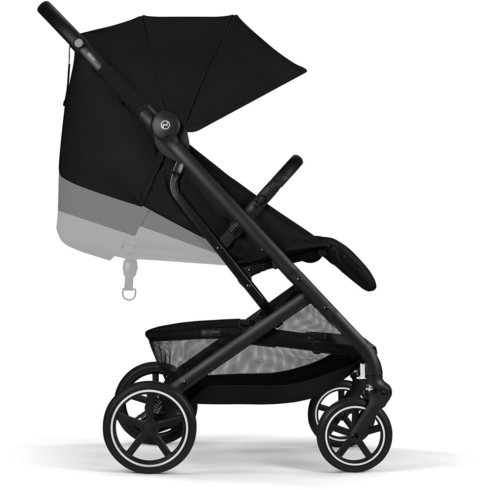 Carucior 2in1 CYBEX Beezy 526000859, 5 puncte, 0 luni+, negru