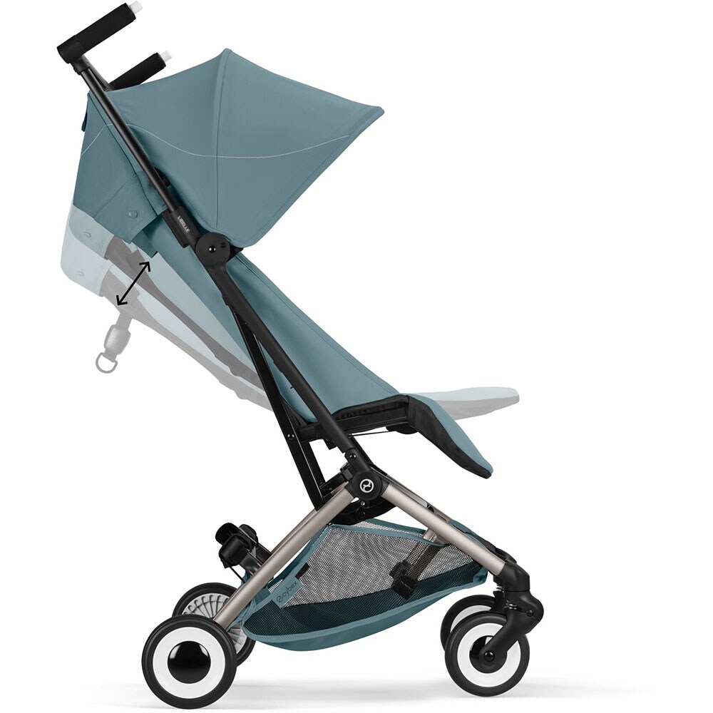 Carucior 2in1 CYBEX Libelle 526000947, 5 puncte, 0 luni+, albastru