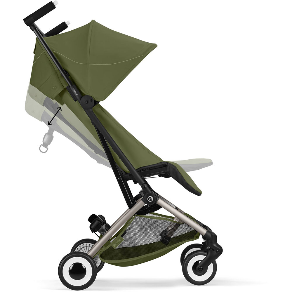 Carucior 2in1 CYBEX Libelle 526000971, 5 puncte, 0 luni+, verde