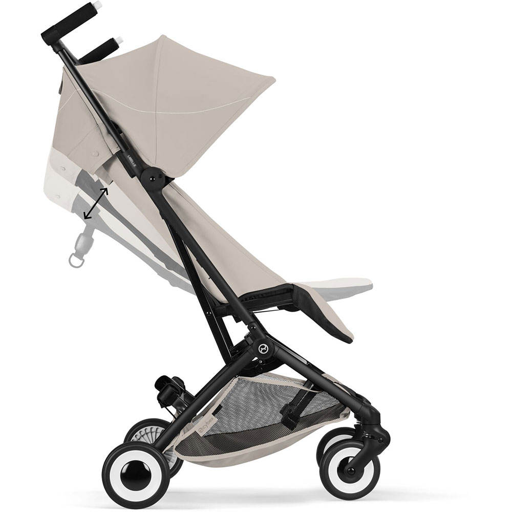 Carucior 2in1 CYBEX Libelle 526000995, 5 puncte, 0 luni+, gri deschis