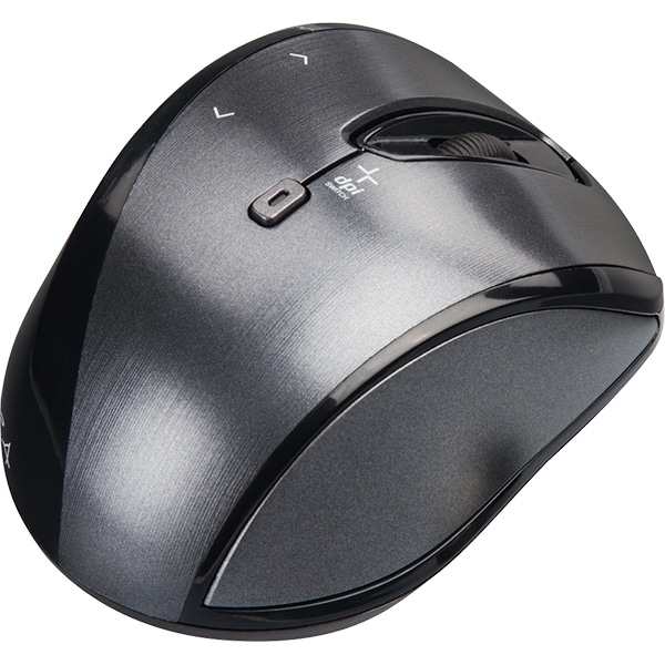 Mouse Wireless HAMA Cuvio, 1600 dpi, antracit