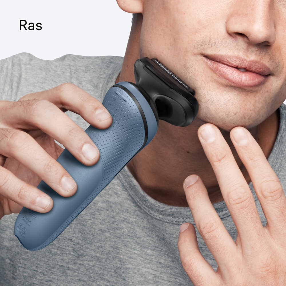 Aparat de ras BRAUN Series 5 52-A1000S, autonomie 50 min, albastru