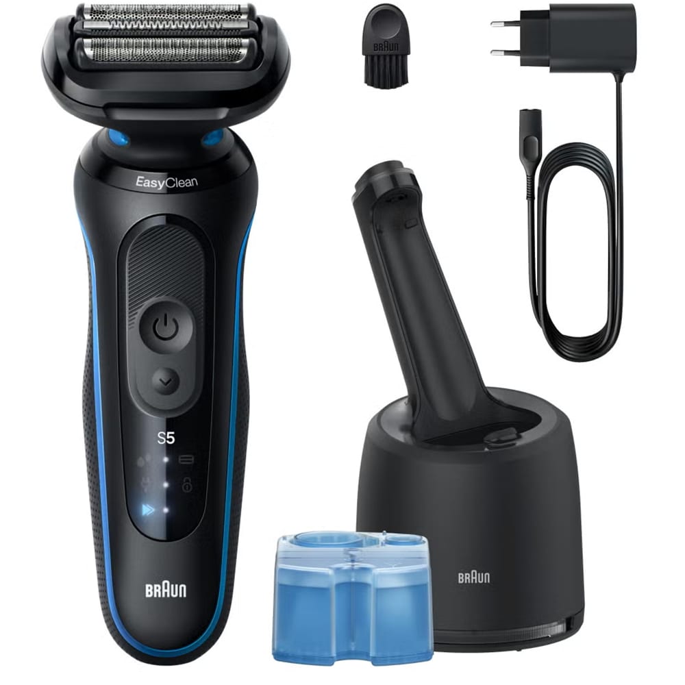 Aparat de ras BRAUN Series 5 52-B7000CC, acumulator, autonomie 50 min, negru