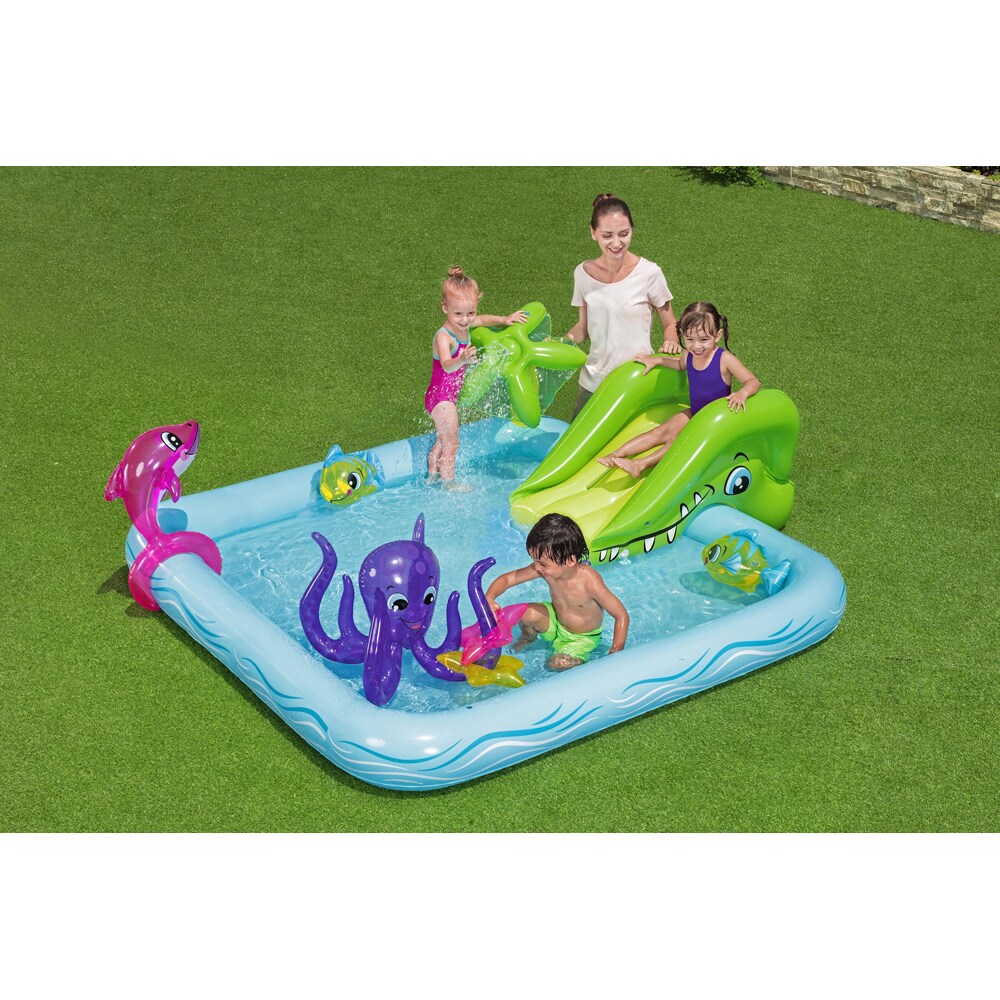 Centru de joaca gonflabil BESTWAY, 2 ani+, 239 x 206 x 86 cm, 308L