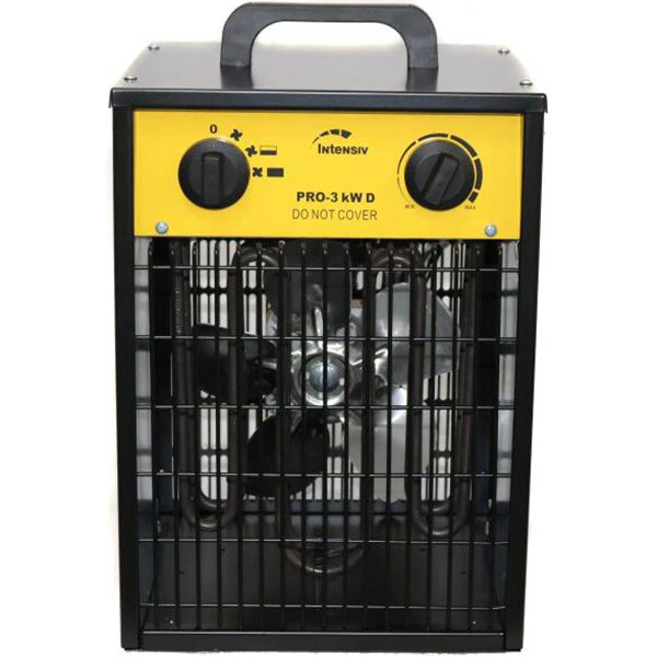 Aeroterma INTENSIV Pro 53074, 3000 W, negru-galben