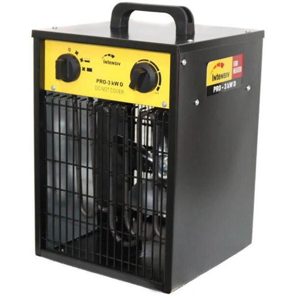 Aeroterma INTENSIV Pro 53074, 3000 W, negru-galben