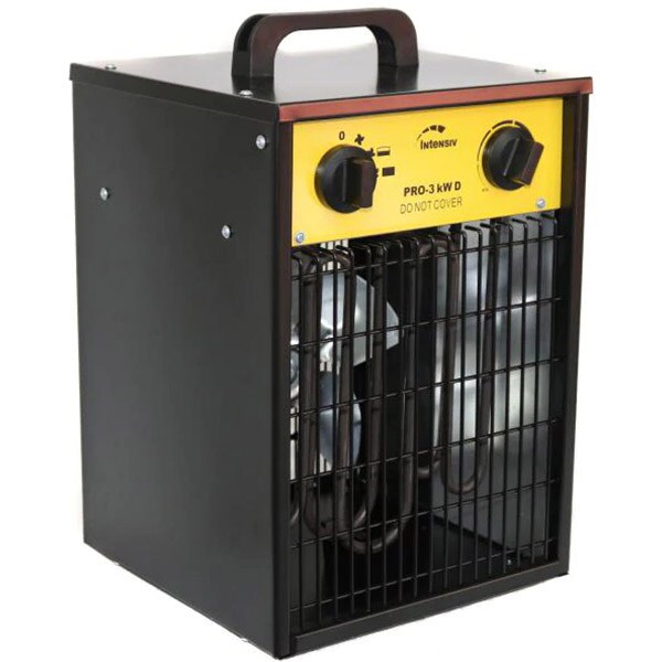 Aeroterma INTENSIV Pro 53074, 3000 W, negru-galben