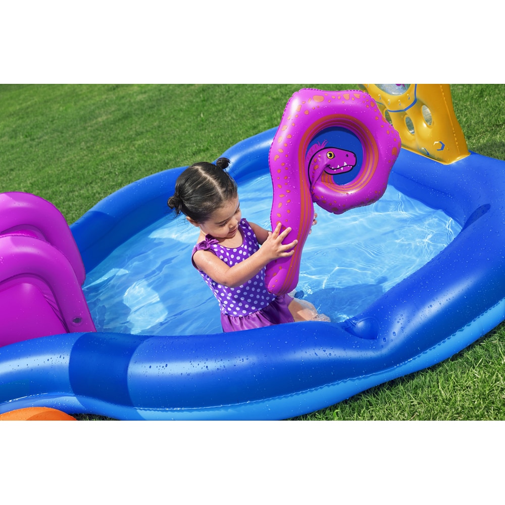 Centru de joaca gonflabil BESTWAY, 2 ani+, 330 x 188 x 117 cm, 276L, tematica marina