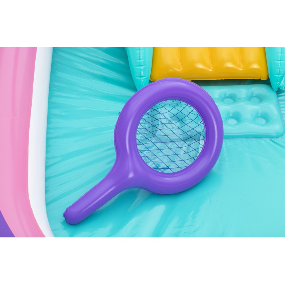 Centru de joaca gonflabil BESTWAY, 2 ani+, 180 x 180 x 117 cm, 163L, tematica fluture