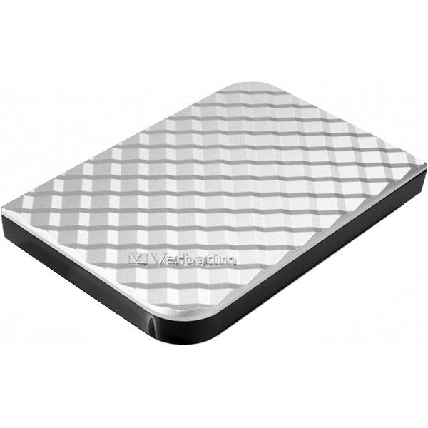 Hard Disk extern VERBATIM Store 'n' Go, 1TB, USB 3.0, argintiu-negru