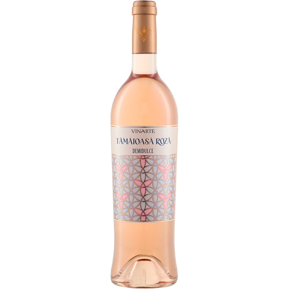 Vin rose demidulce Vinarte Tamaioasa Roza, 0.75L