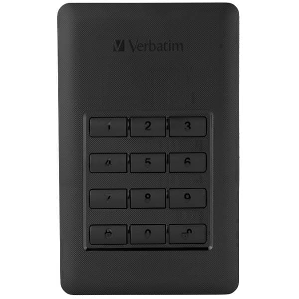 Hard Disk extern VERBATIM Store 'n' Go Keypad Access, 1TB, USB 3.1, negru
