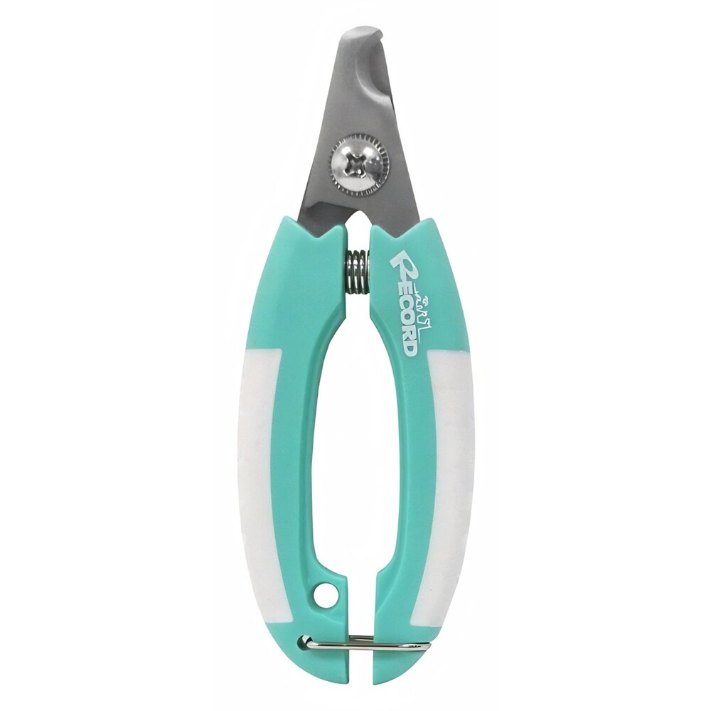 Cleste unghii RECORD L, 6 x 15.5 cm, verde-alb