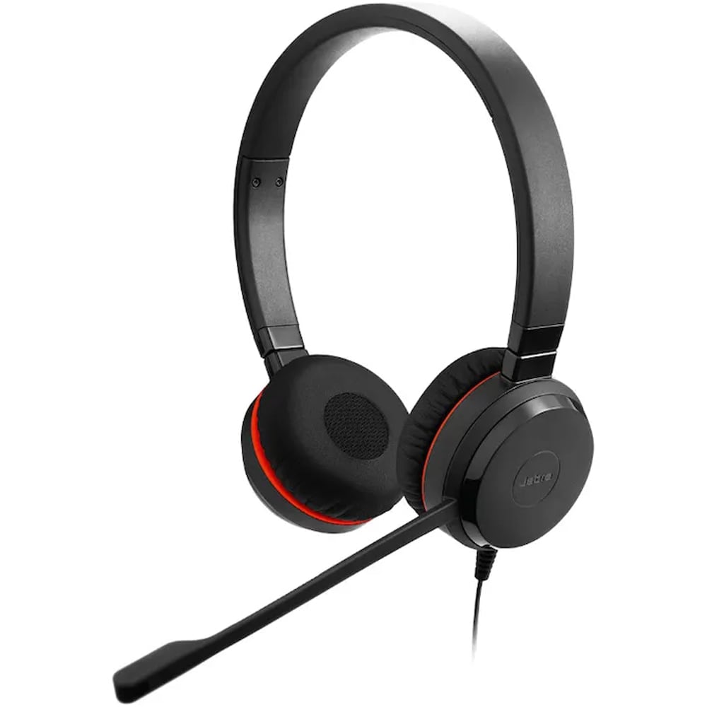Casti teleconferinta JABRA Evolve 30 II MS, Stereo, Noise Cancelling, USB-A, USB-C, negru