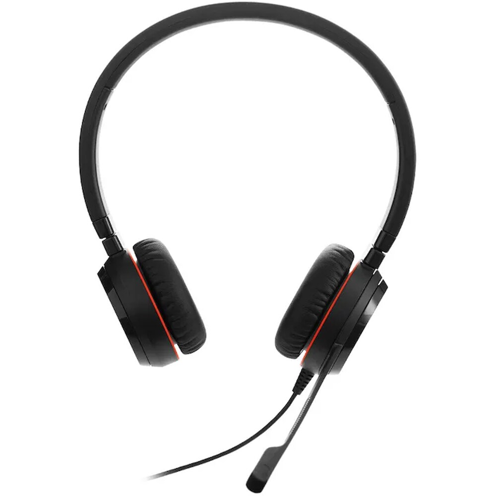 Casti teleconferinta JABRA Evolve 30 II MS, Stereo, Noise Cancelling, USB-A, USB-C, negru
