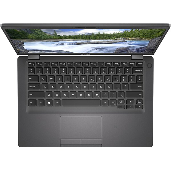 Laptop DELL Latitude 5401, Intel Core i7-9850H pana la 4.6GHz, 14" Full HD, 16GB, SSD 512GB, Intel UHD Graphics 630, Windows 10 Pro, negru