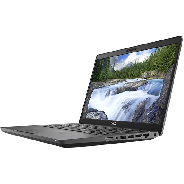 Laptop DELL Latitude 5401, Intel Core i7-9850H pana la 4.6GHz, 14" Full HD, 16GB, SSD 512GB, Intel UHD Graphics 630, Windows 10 Pro, negru