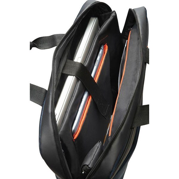 Geanta laptop SAMSONITE Qibyte, 14.1", albastru