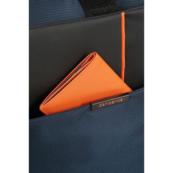 Geanta laptop SAMSONITE Qibyte, 14.1", albastru