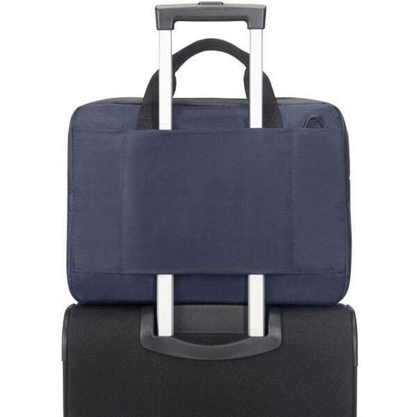 Geanta laptop SAMSONITE Qibyte, 14.1", albastru