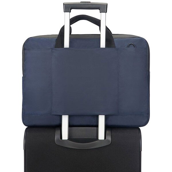 Geanta laptop SAMSONITE Qibyte, 17.3", albastru