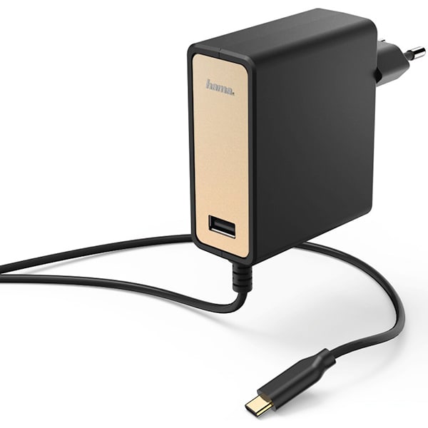 Incarcator universal laptop HAMA 54184, USB Type-C, 60W, Power Delivery (PD)