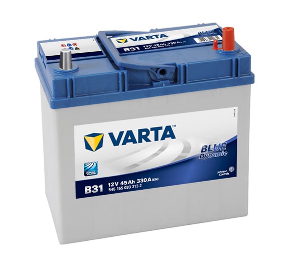 Baterie auto VARTA Blue Dynamic B31, 12V, 45Ah, 330A