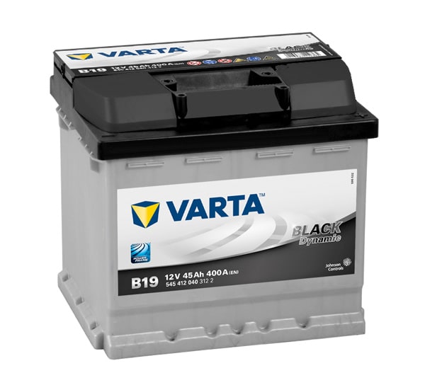 Baterie auto VARTA Black Dynamic B19, 12V, 45Ah, 400A