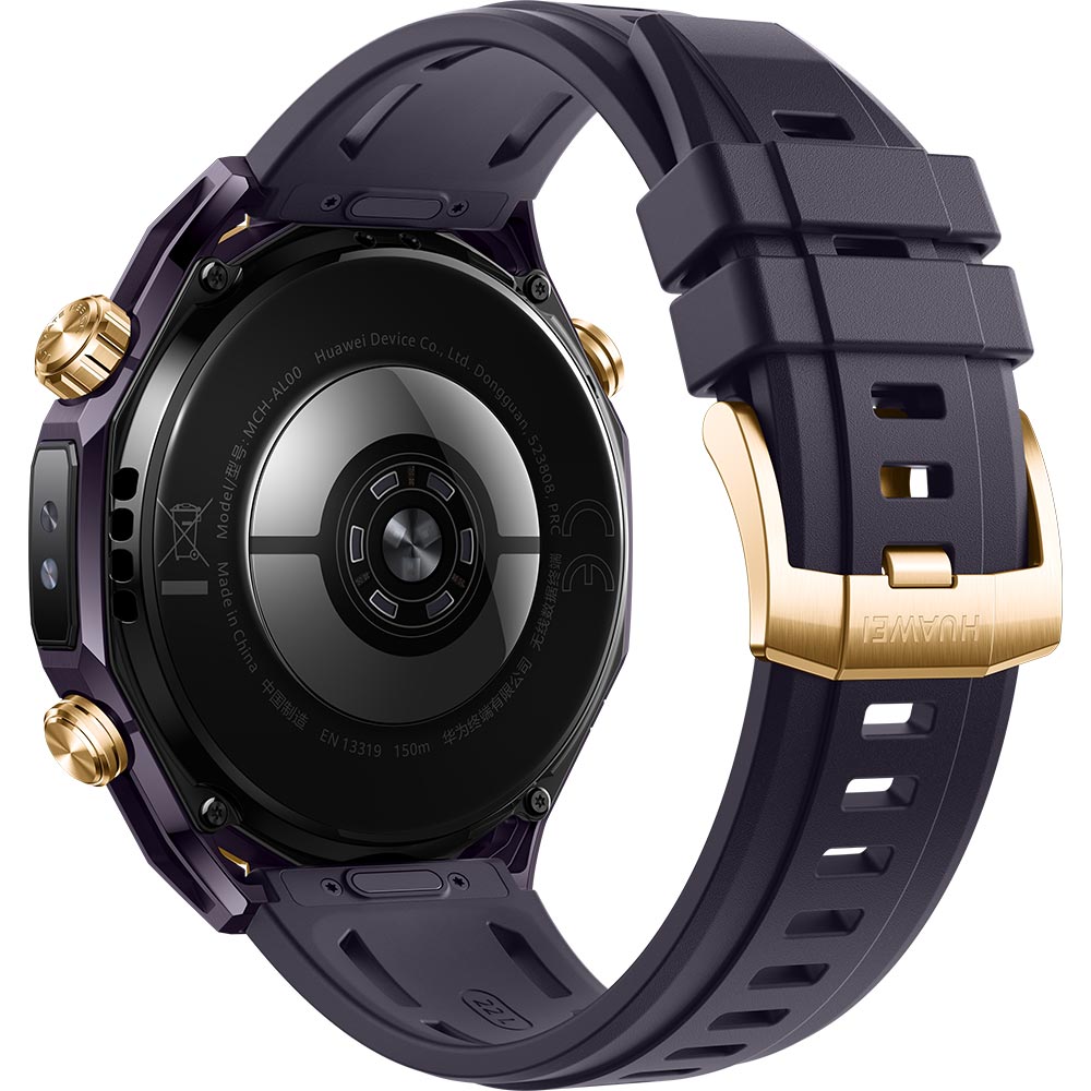Smartwatch HUAWEI Watch Ultimate Design 2, Android/iOS, Purple Fluoroelastomer Strap