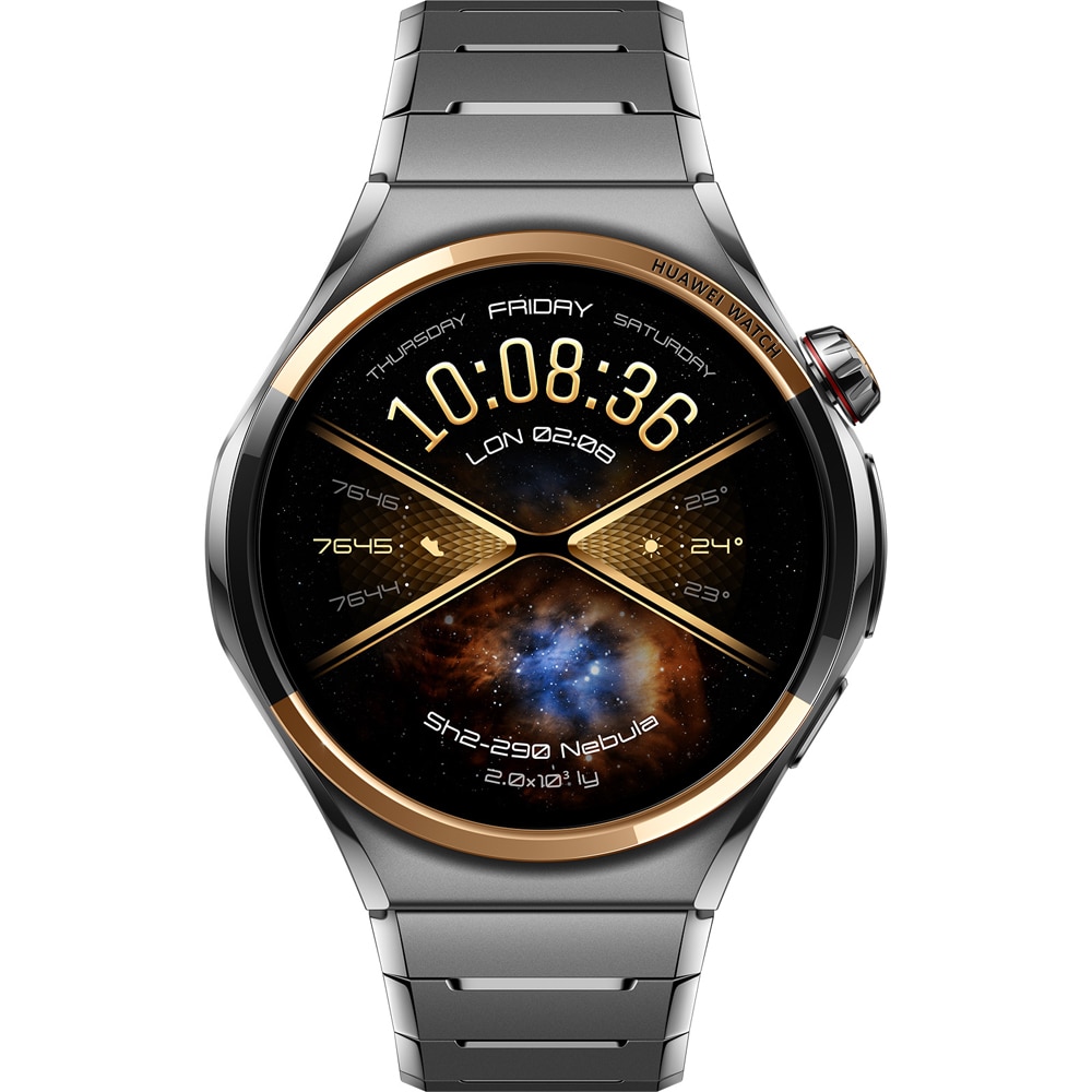 Smartwatch HUAWEI Watch 6 Pro Space Edition, 46mm, LTE, Wi-Fi, Android/iOS, Black