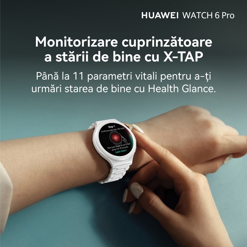 Smartwatch HUAWEI Watch 6 Pro Space Edition, 46mm, LTE, Wi-Fi, Android/iOS, Black