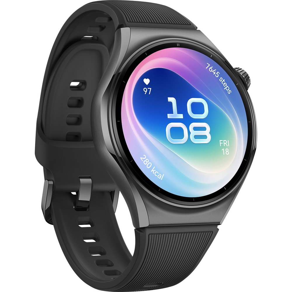 Smartwatch HUAWEI Watch 6, 46mm, LTE, Wi-Fi, Android/iOS, Black