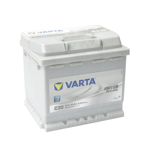 Baterie auto VARTA Silver C30, 12V, 54Ah, 530A