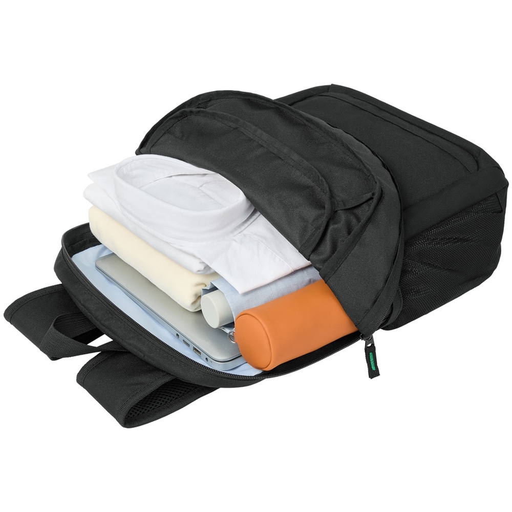 Rucsac laptop RIVACASE 5566 Gremio ECO, 15.6" - 16", poliester, negru