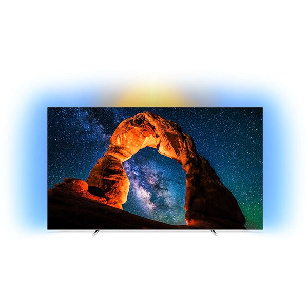 Televizor OLED Smart PHILIPS 55OLED803/12, Ultra HD 4K, HDR, Ambilight, 139 cm