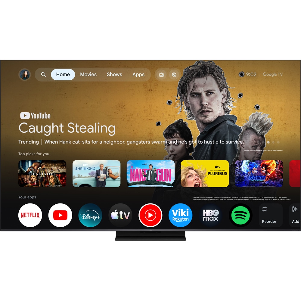 Televizor SQD MiniLed Smart TCL 55C79L, Ultra HD 4K, 139cm