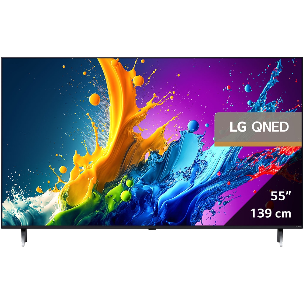Televizor QNED Smart LG 55QNED80T3A, Ultra HD 4K, HDR, 139cm
