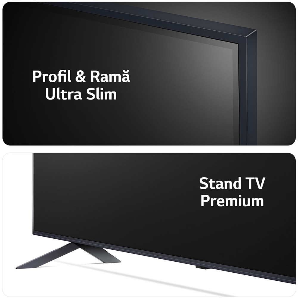 Televizor QNED Smart LG 55QNED80T3A, Ultra HD 4K, HDR, 139cm
