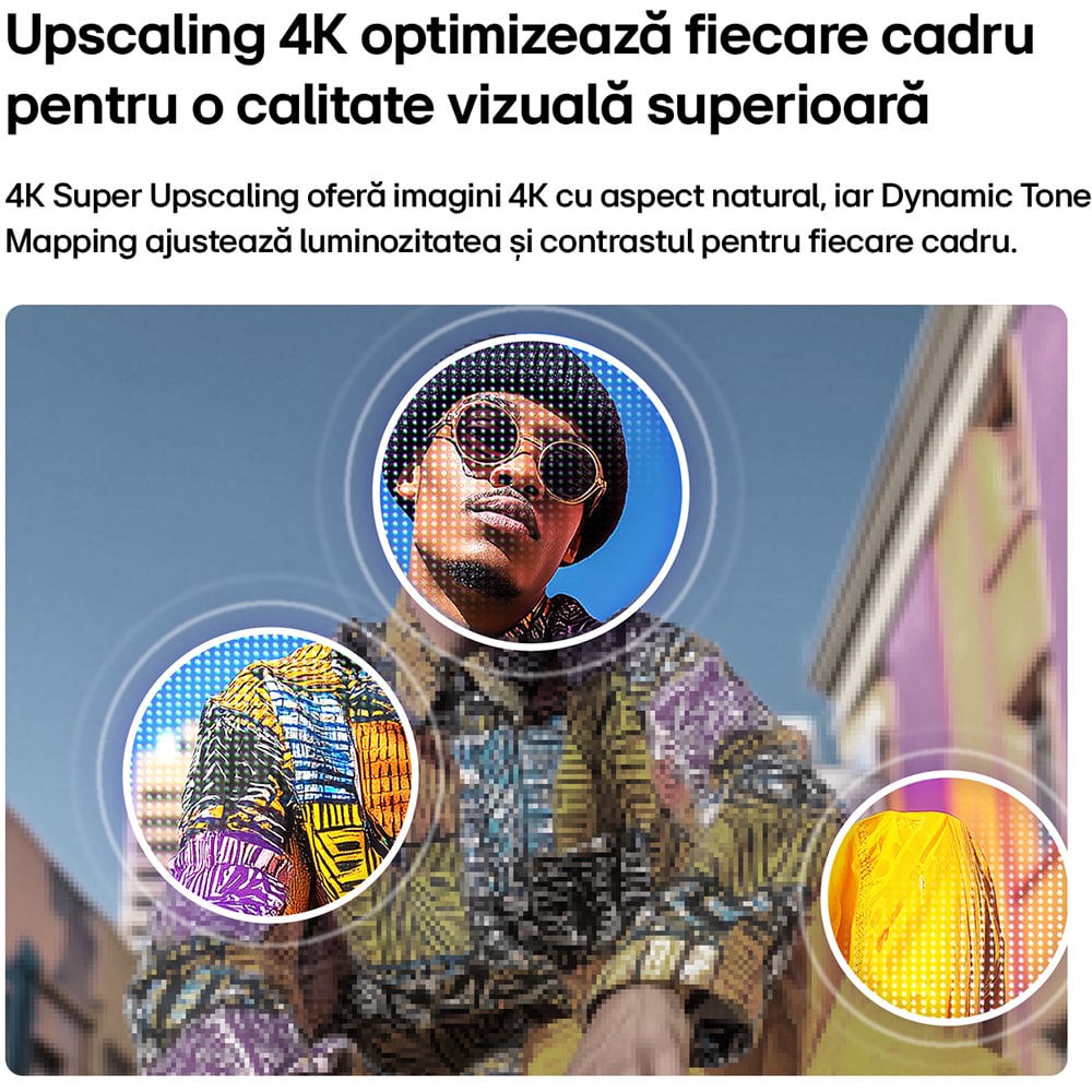 Televizor QNED Mini LED Smart LG 55QNED81B3A, Ultra HD 4K, 139cm