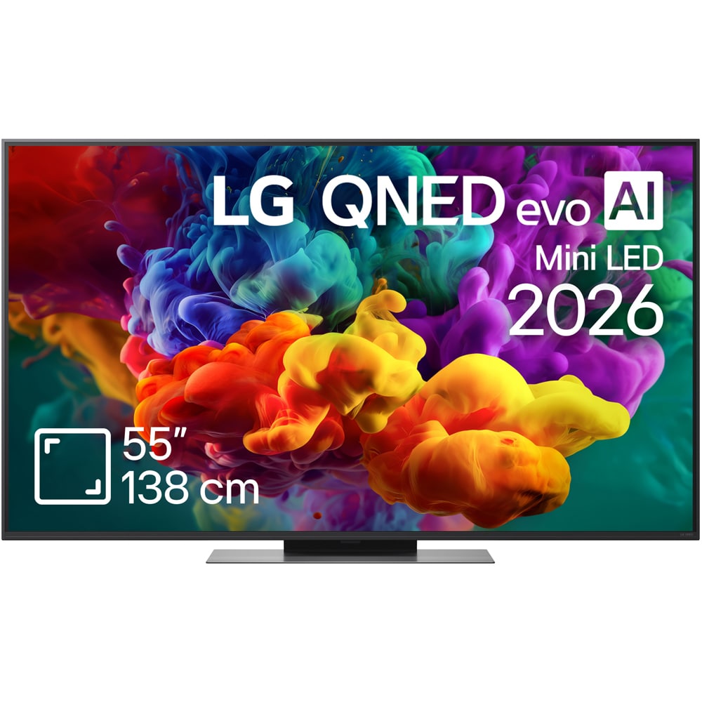 Televizor QNED evo Mini LED LG 55QNED87B3A, Ultra HD 4K, 138 cm