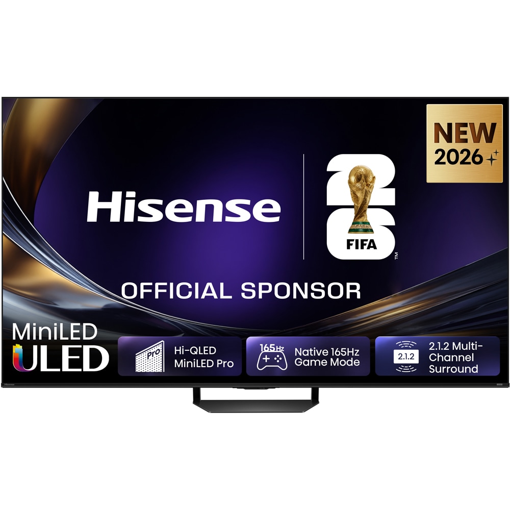 Televizor Mini-LED ULED Smart HISENSE 55U7S PRO, Ultra HD 4K, HDR, 139cm