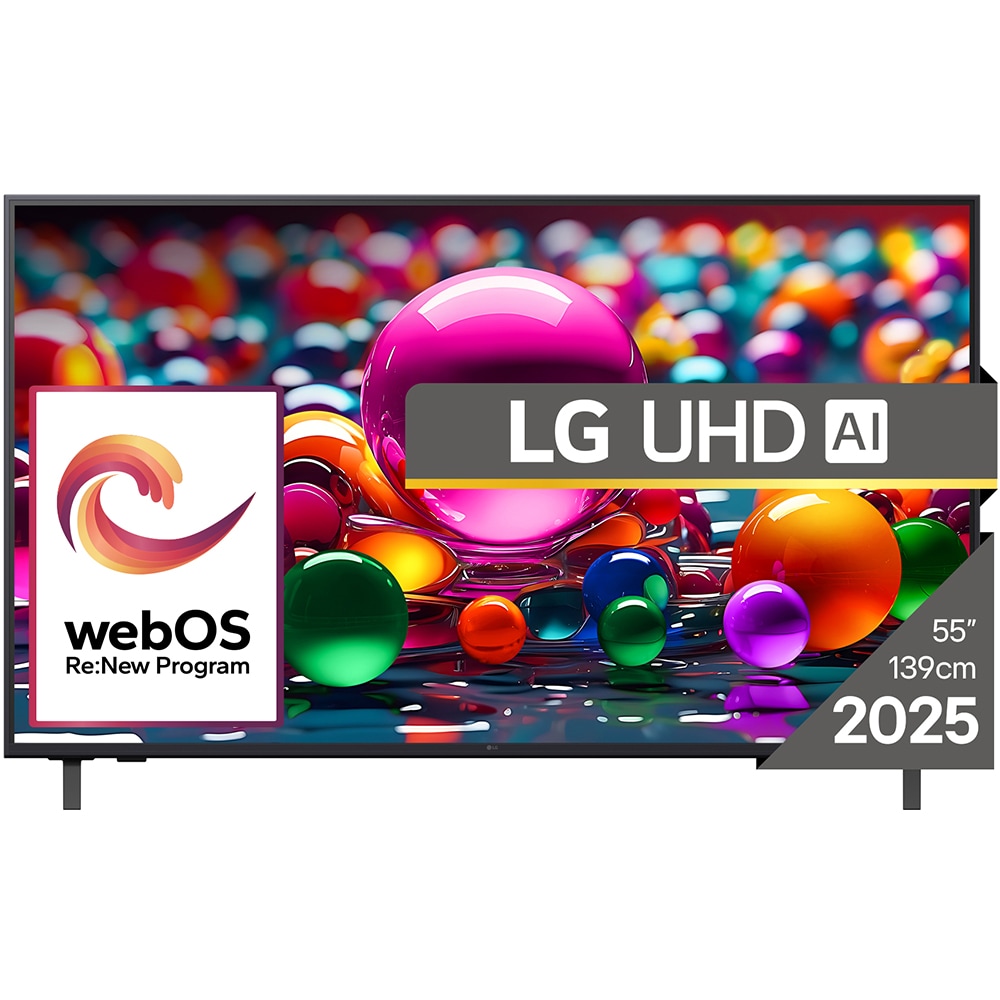 Televizor LED Smart LG 55UA74003LB, Ultra HD 4K, 139cm