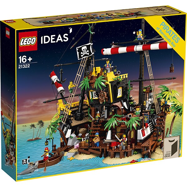 LEGO Ideas: Pirates of Barracuda Bay 21322, 16 ani+, 2545 piese
