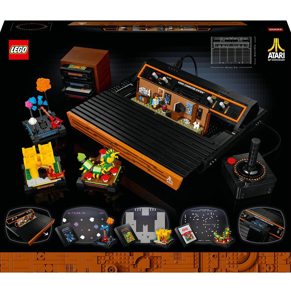 LEGO Icons: Atari 2600 10306, 18 ani+, 2532 piese